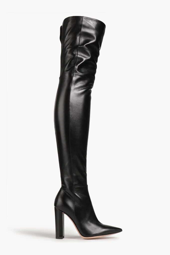 Gianvito Rossi Roma leather over-the-knee boots 1