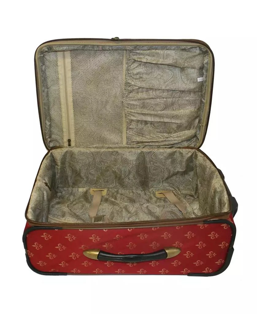 American Flyer Fleur De Lis 4 Piece Luggage Set 24