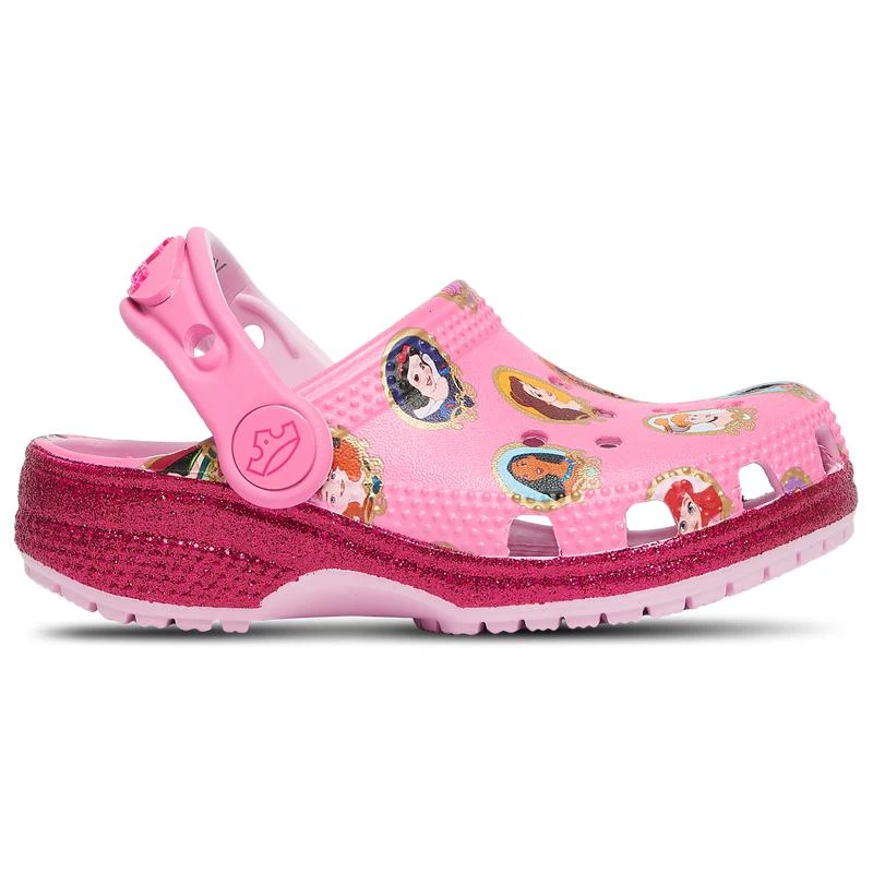 Crocs Crocs Disney Princess Classic Clogs - Girls' Toddler 1