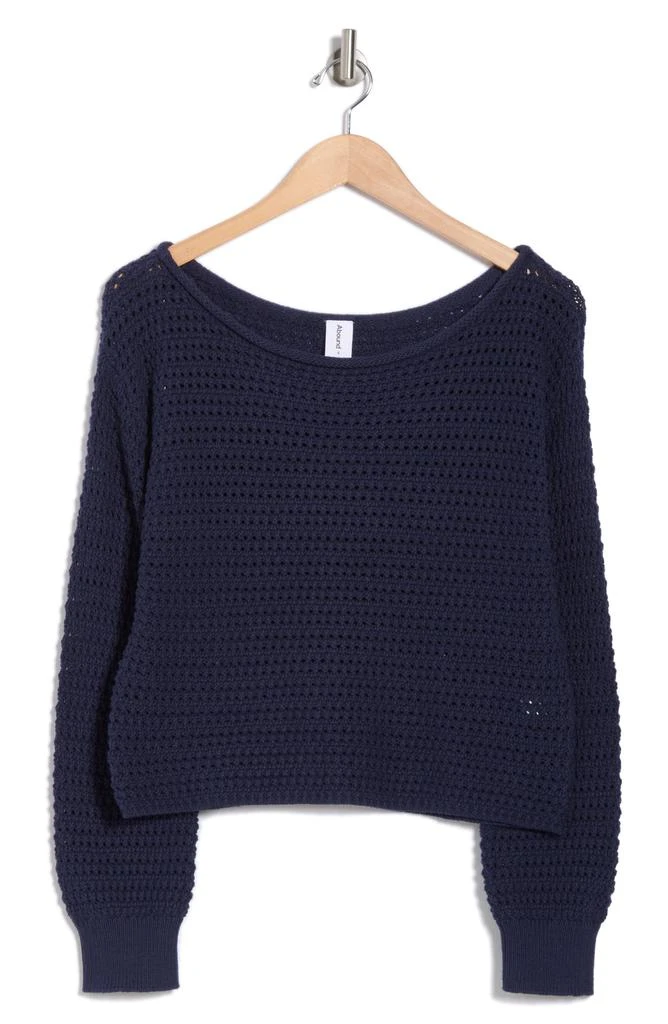 Abound Open Stitch Cotton Sweater 3