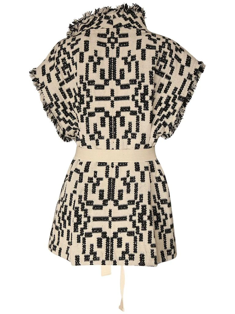 MARANT ETOILE Faith Frayed Cotton Blend Jacket 7