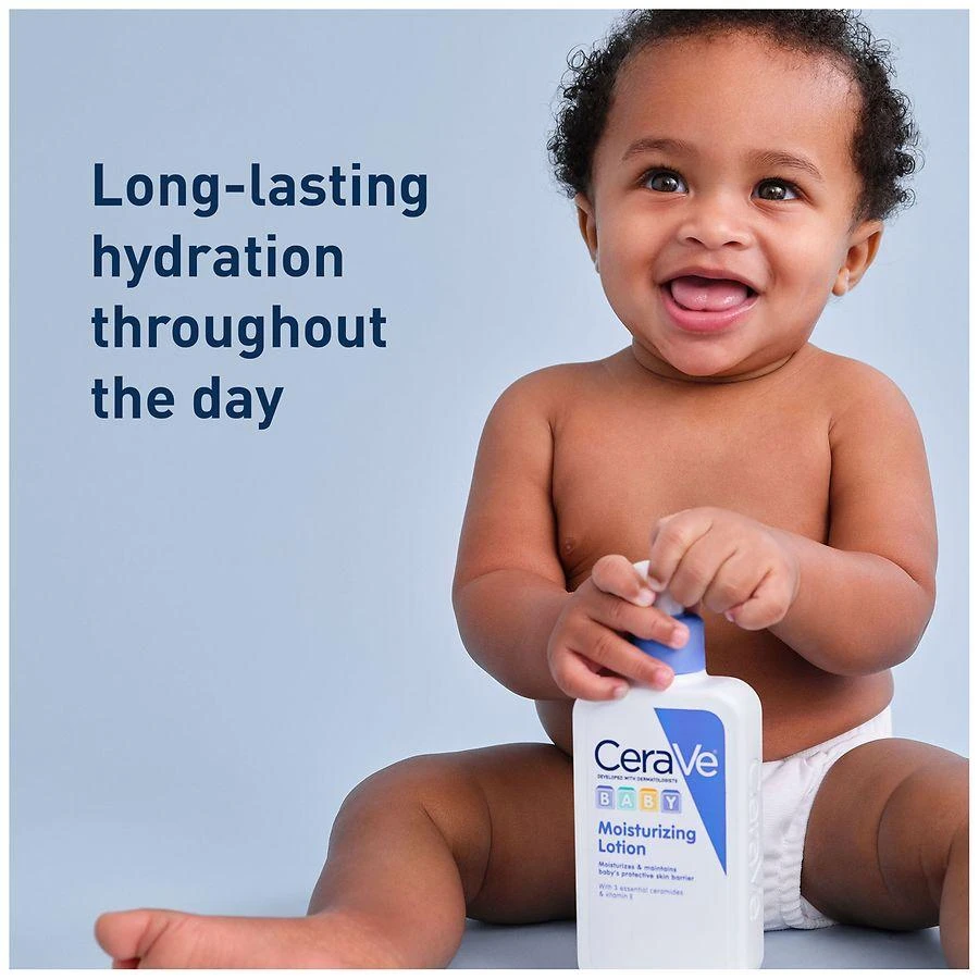 CeraVe Gentle Baby Moisturizing Lotion with Hyaluronic Acid and Ceramides 6