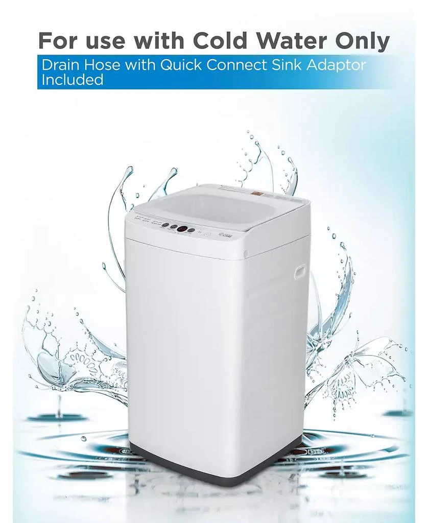 Commercial Care 0.9 Cu. Ft. Portable Washing Machine, Portable Clothes Washer 3 Water Levels 3