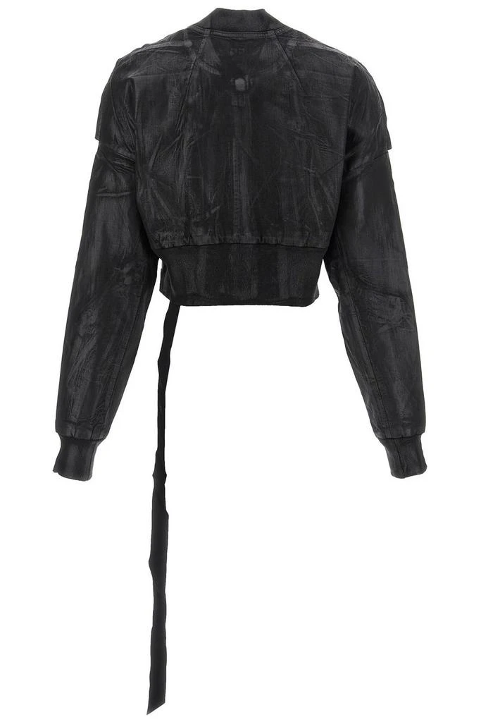 Rick Owens Rick Owens DRKSHDW Cropped Zipped Bomber Jacket 2