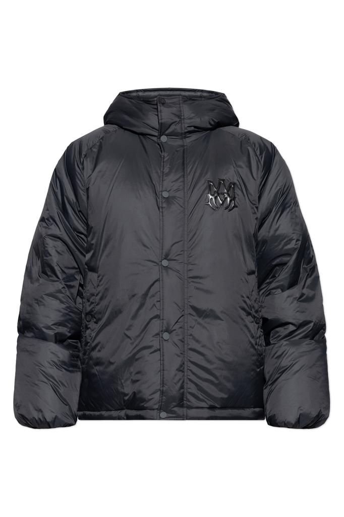 Black MA Quad Jacquard Down Jacket – On Sale Now with Up to 10