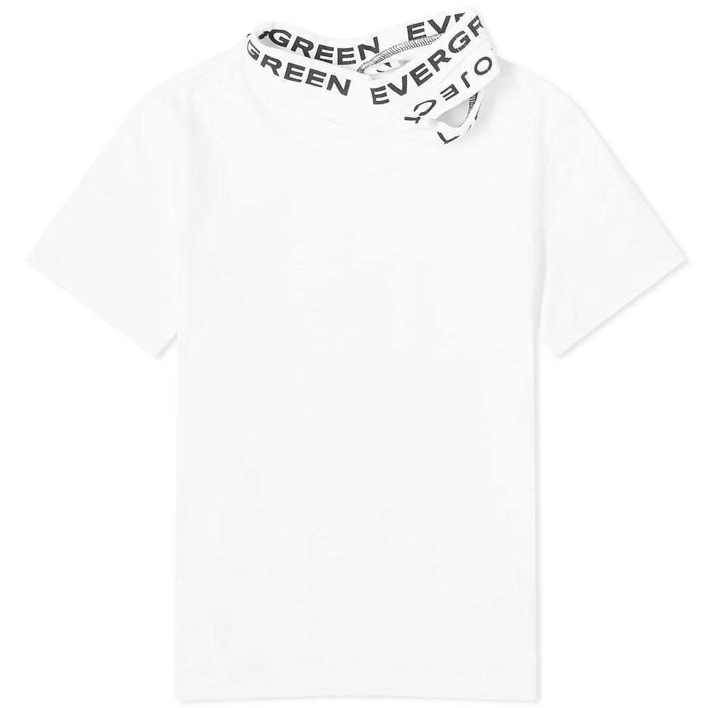 Y/PROJECT - EVERGREEN TRIPLE COLLAR FITTED T-SHIRT | HBX