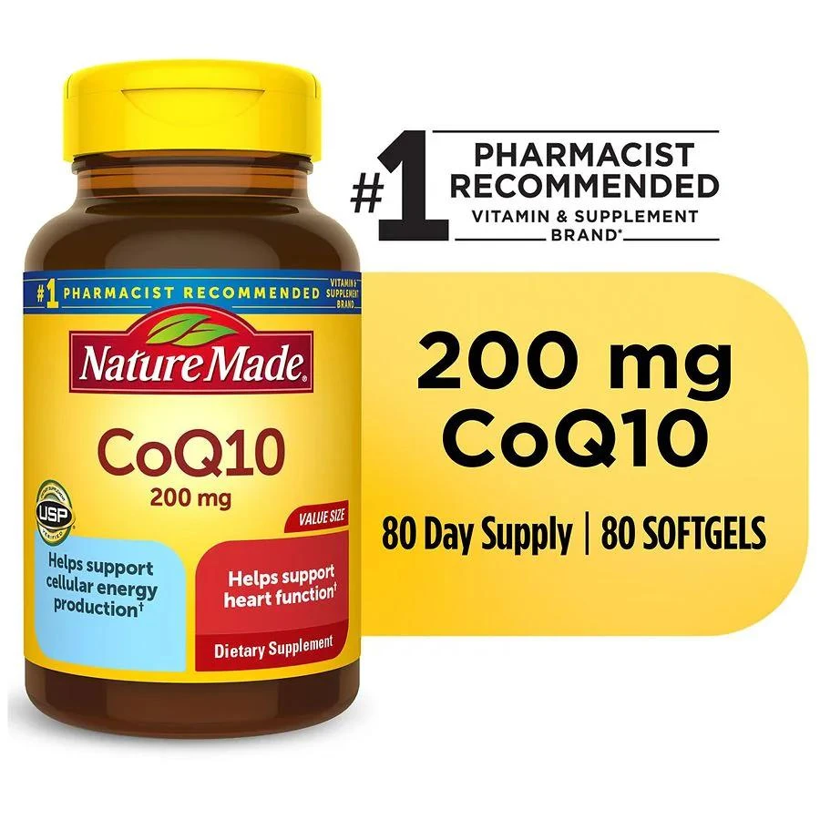 Nature Made CoQ10 200 mg Softgels 7