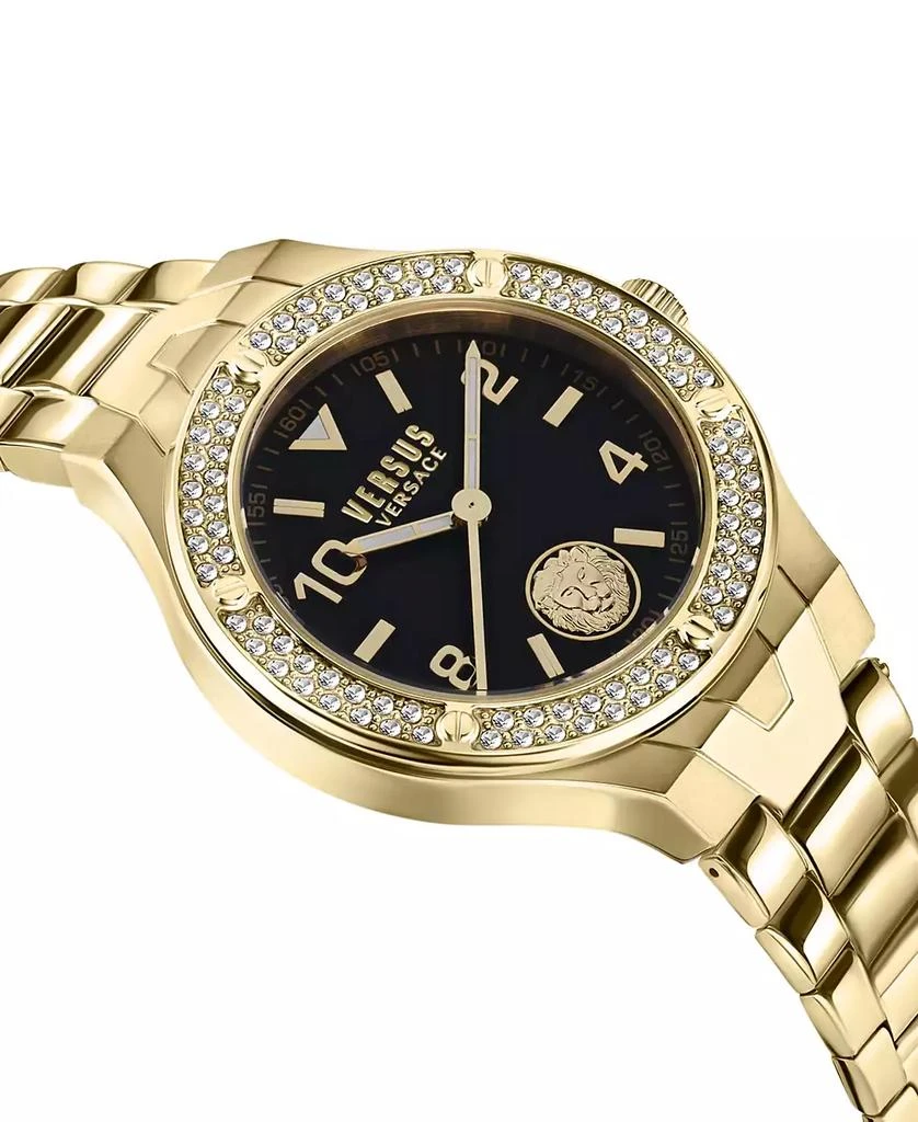Versus Versace Women's Vittoria Three Hand Gold-Tone Stainless Steel Watch 38mm 3