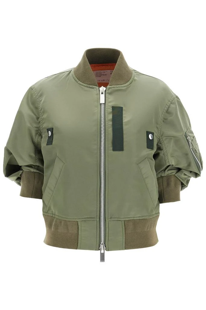 Sacai short-sleeved bomber 1