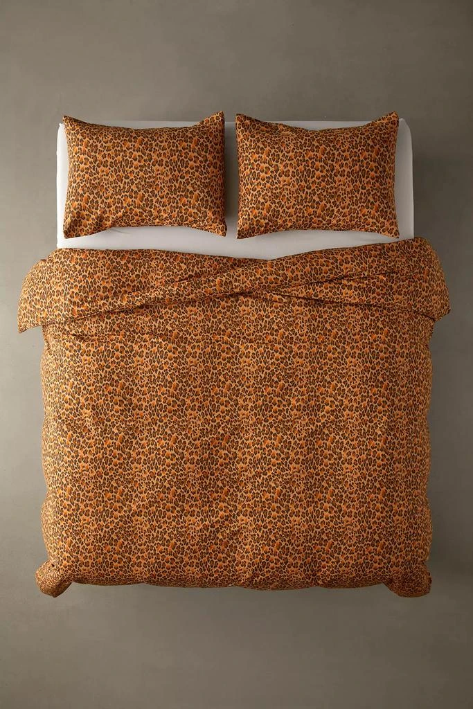 Urban Outfitters Dolores Leopard Core Duvet Cover Set 3