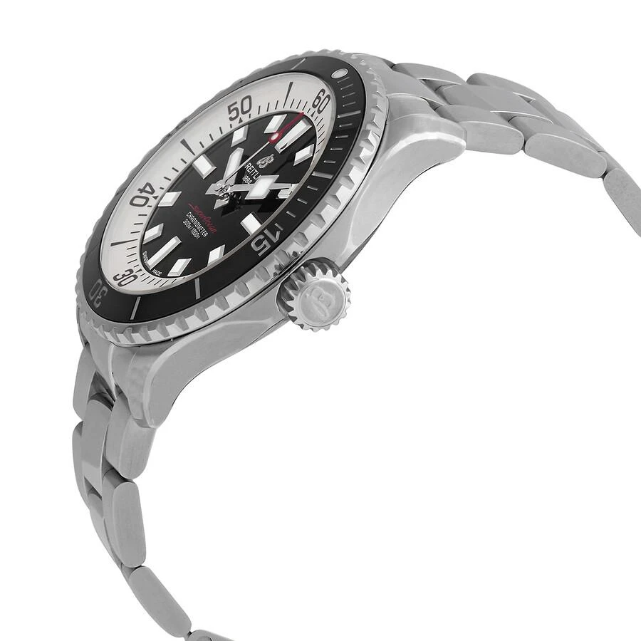 BREITLING Superocean Automatic Chronometer Black Dial Men
s Watch A17376211B1A1 2