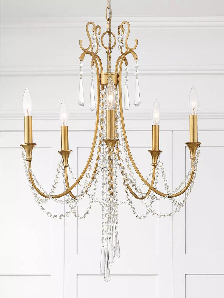 Crystorama Arcadia 5-Light Crystal Chandelier