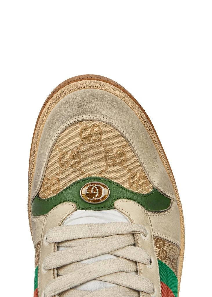 Gucci Screener GG distressed hi-top sneakers 4