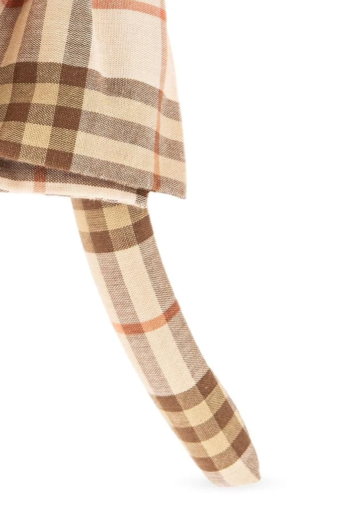 Burberry Burberry Kids Checked Bow Detailed Headband 4