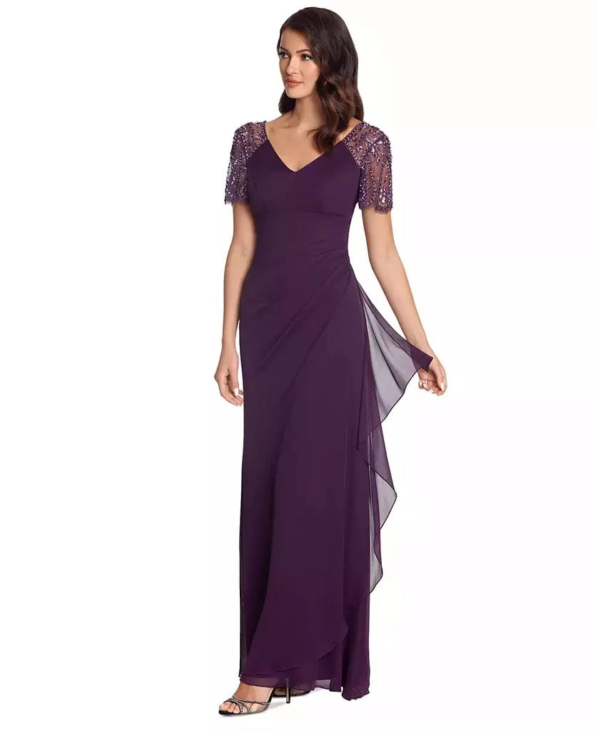 XSCAPE Petite Embellished Chiffon Gown 3