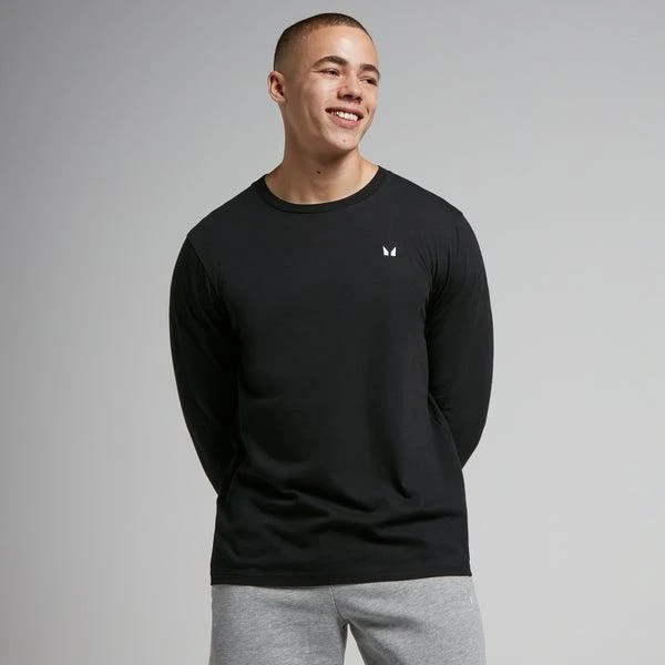 Myprotein MP Men's Rest Day Long Sleeve Top - Black 1