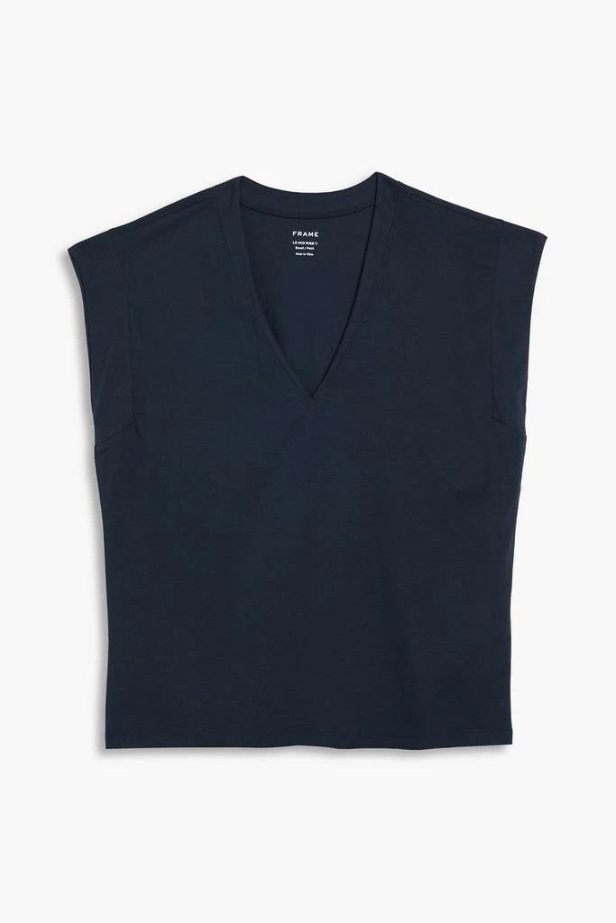 FRAME Le Mid Rise cotton-jersey T-shirt