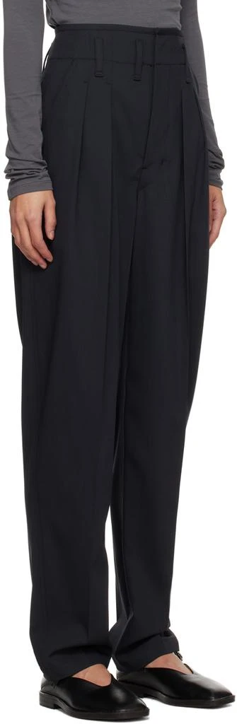 Lemaire Black Pleated Pants 2