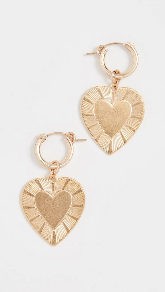 Brinker & Eliza The Best Is Yet To Come Huggie Earrings 3