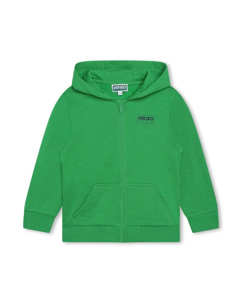 预计3周后发货 Kenzo Cardigan Jogging Acid Green - Enfant Garçon - Kenzo Kids 1