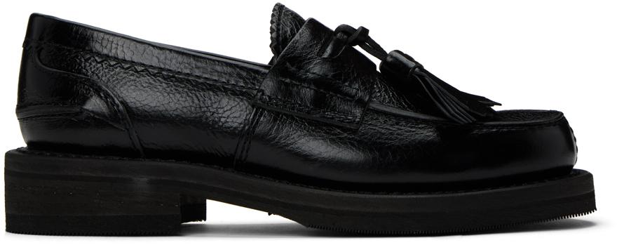 OUR LEGACY Black Tassel Loafers