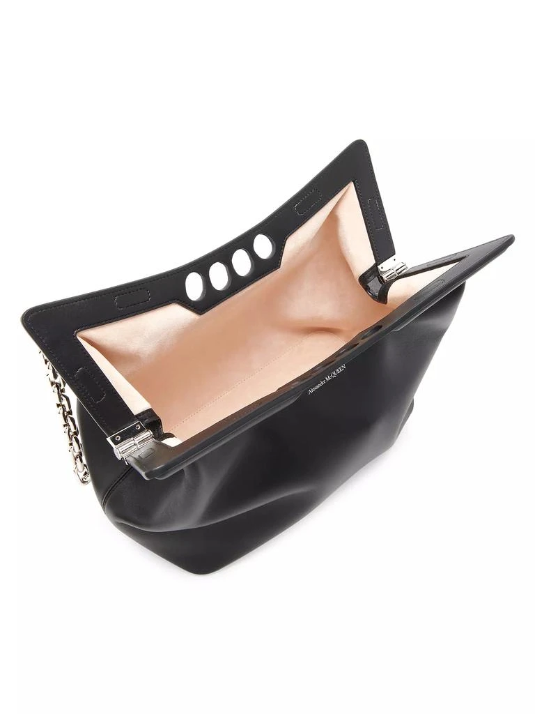 Alexander McQueen The Peak Leather Shoulder Bag 3