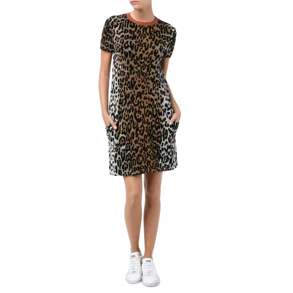 Stella McCartney Cheetah Print T-Shirt Dress