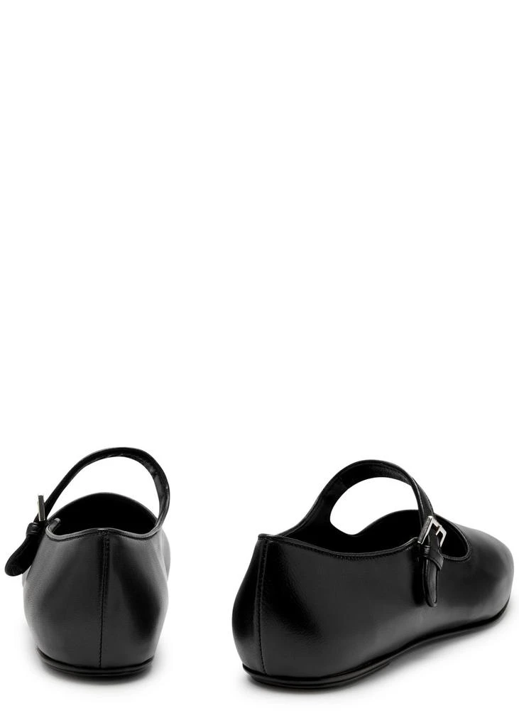 The Row Ava leather ballet flats 3