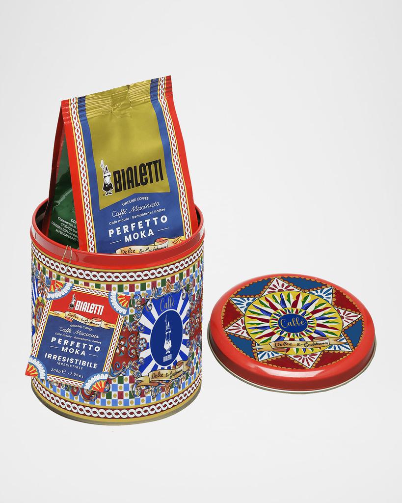 Bialetti x Dolce&Gabbana Irresistible Coffee Tin, 7 oz.