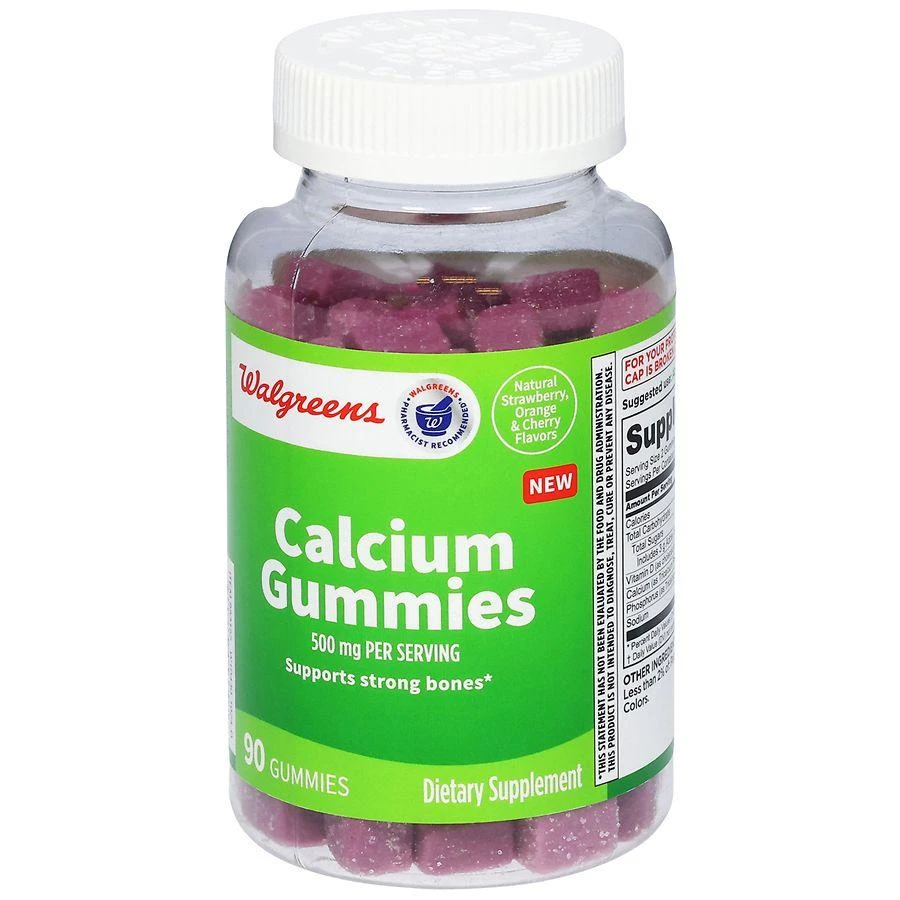 Walgreens Calcium Gummies Assorted 3