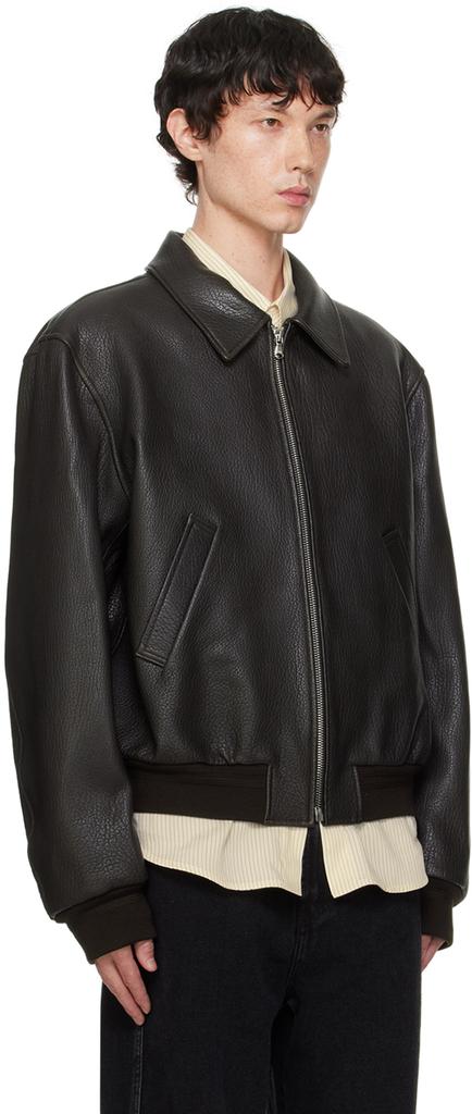 Recto Brown Ben Leather jacket