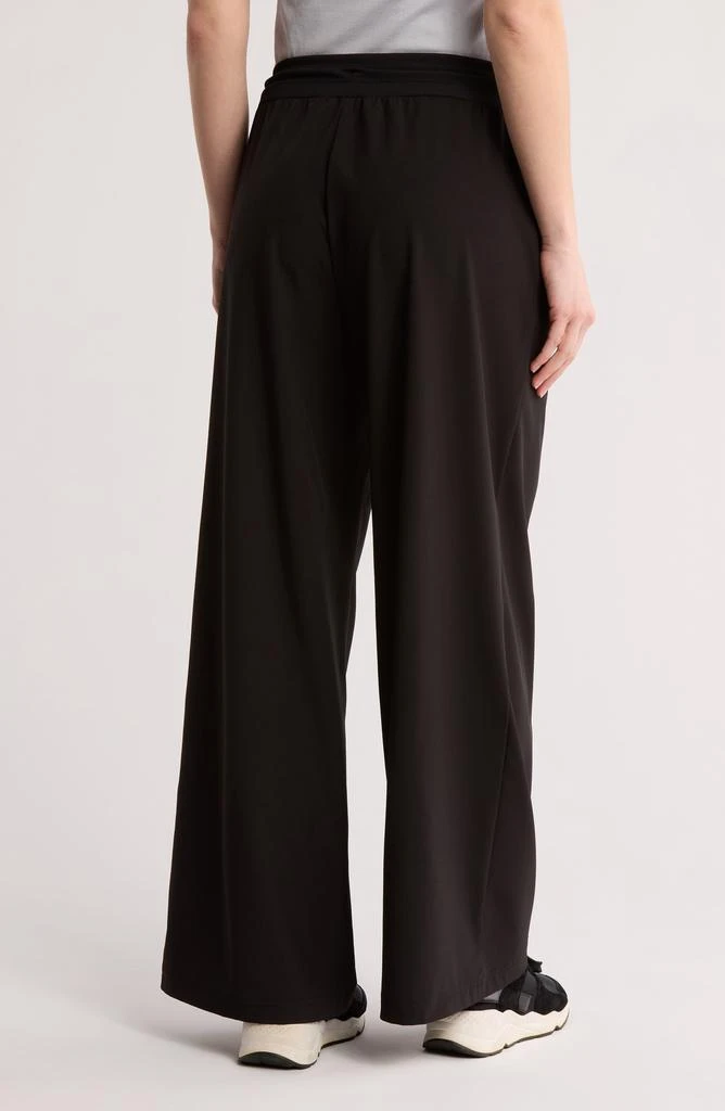 KYODAN Four-Way Stretch Woven Wide Leg Pants 2