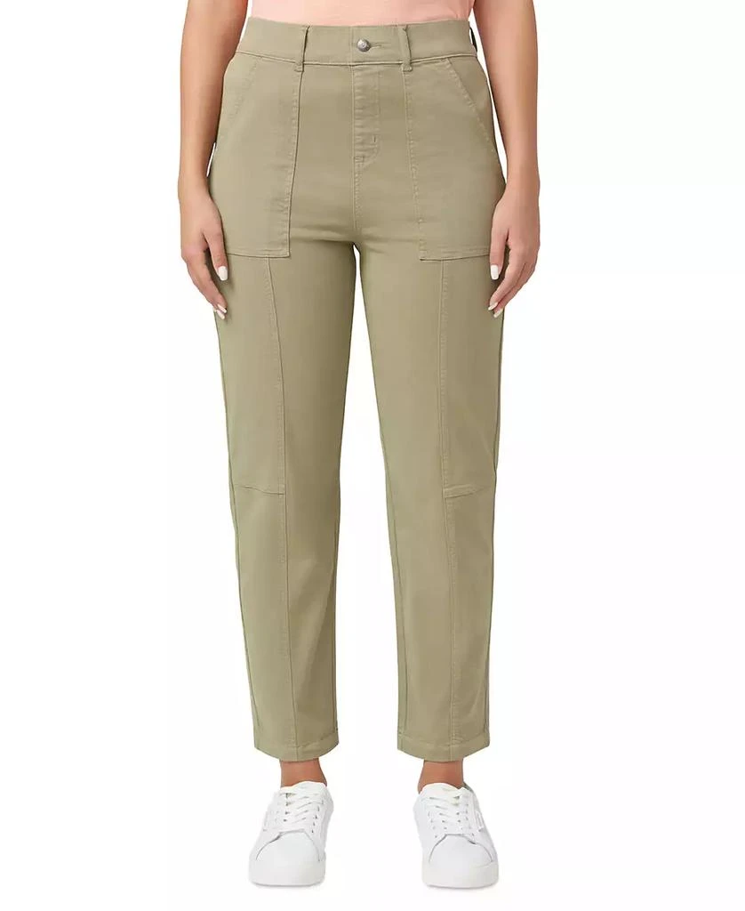 Hue Women's High-Rise Stretch Utility Skimmer Pants 1
