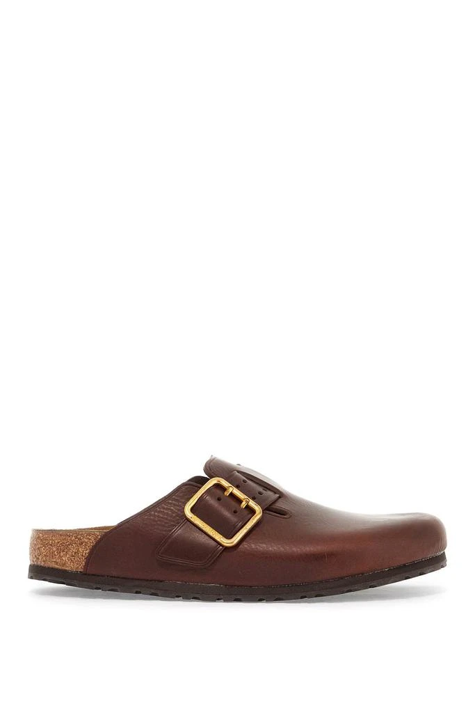 Birkenstock boston bold leather clog with sab 1