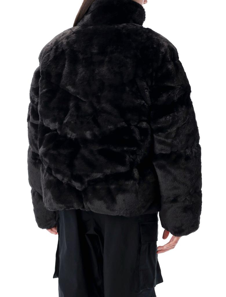 NIKE THERMA-FIT LOOSE FAUX FUR JACKET