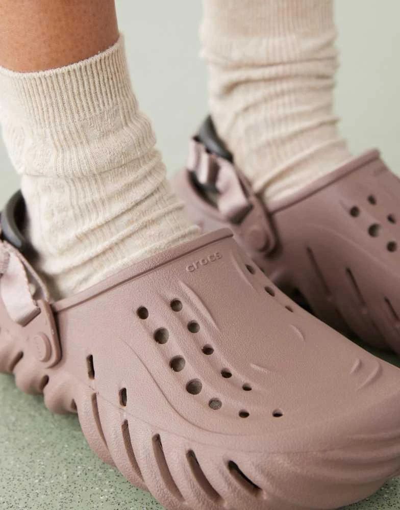 Crocs Crocs Echo clogs in truffle 2
