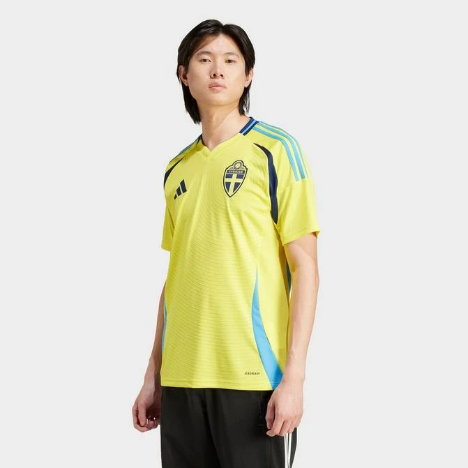 ADIDAS Men's adidas Sweden 2024 Home Soccer Jersey
