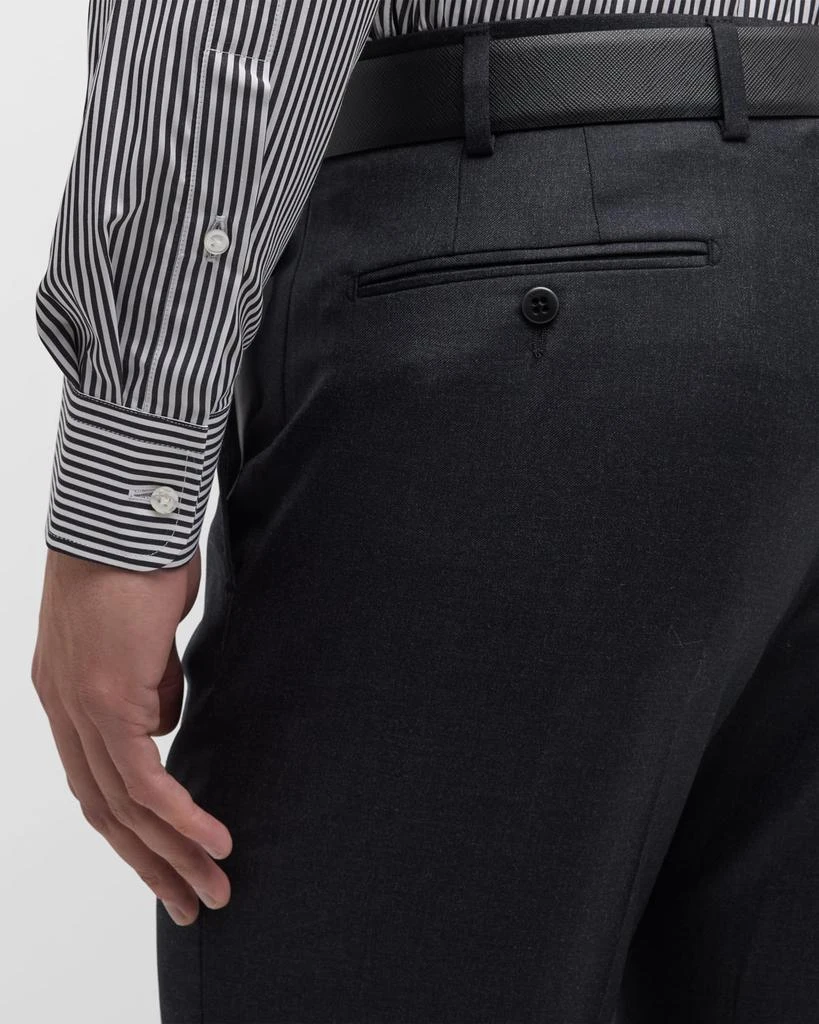 Zanella Men's Devon Wool Serge Trousers 7