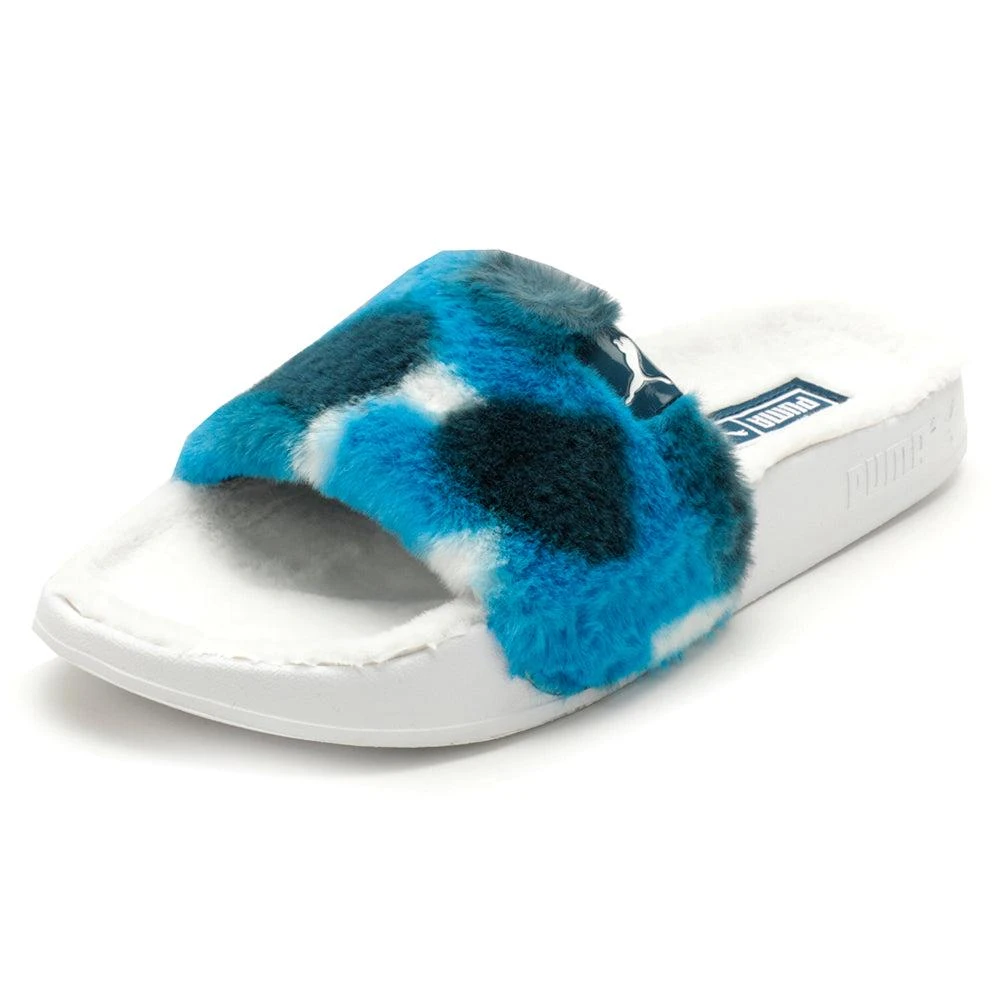 Puma Leadcat 2.0 Ylm Fluff Tie Dye Slide Sandals 2