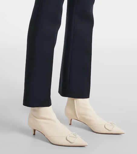 Valentino VLogo Signature 40 leather ankle boots 4