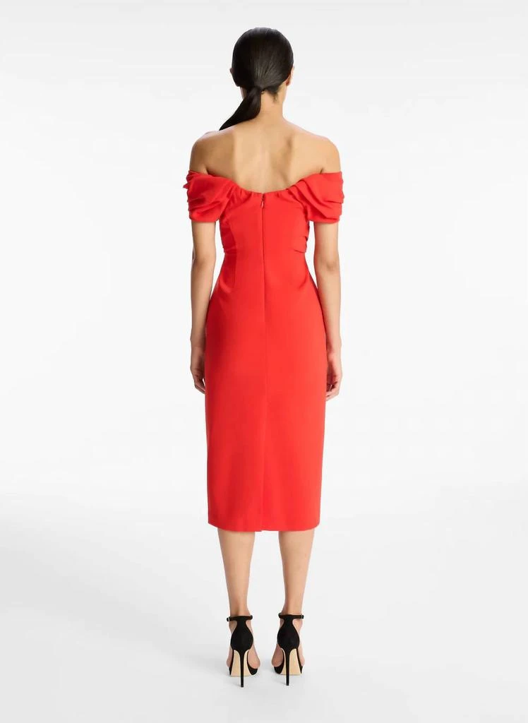 A.L.C. Red Nora Dress 4