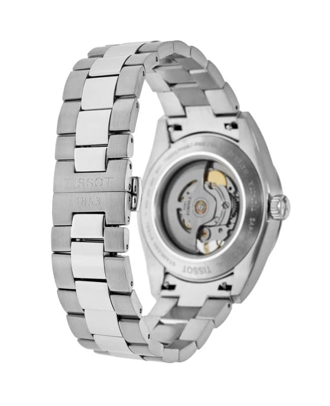Tissot Tissot Gentleman Open Heart Silver Dial Steel Men's Watch T127.407.11.031.01 4
