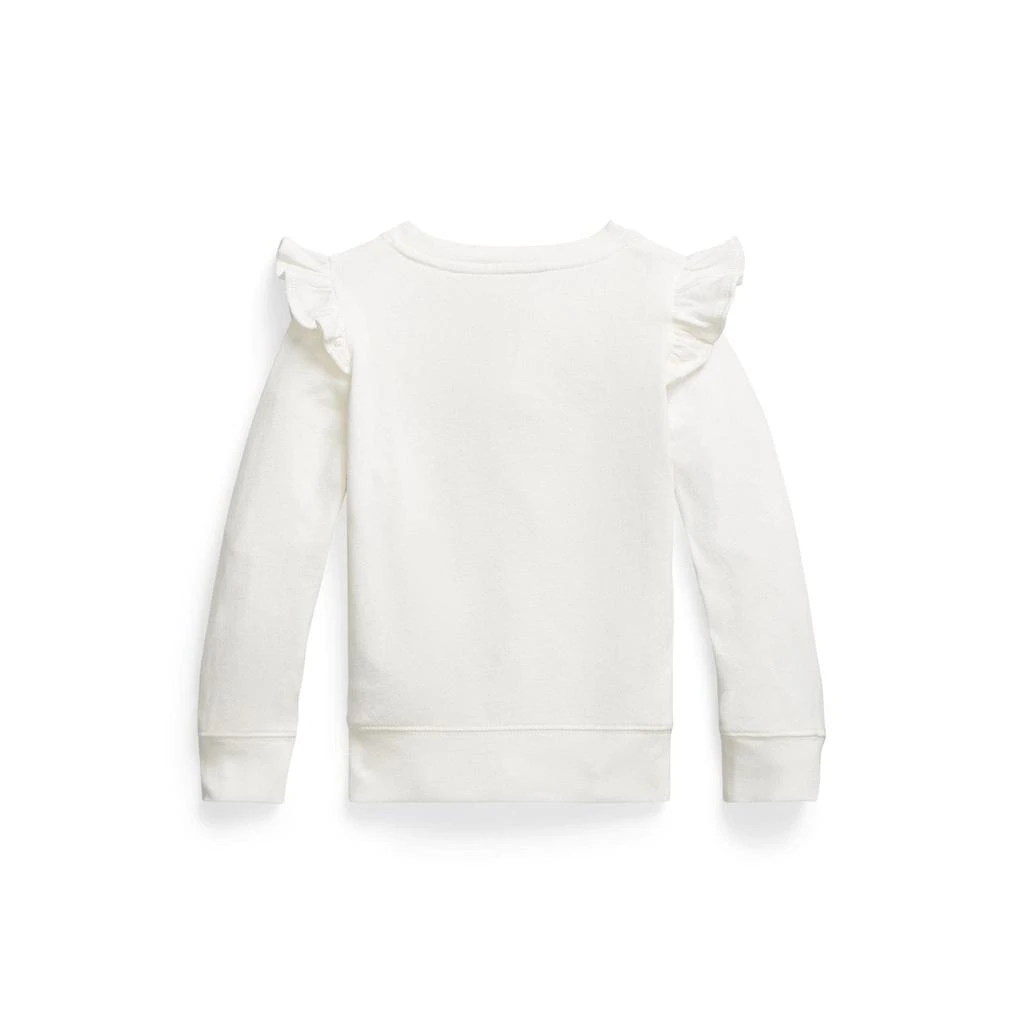 Polo Ralph Lauren Kids Ruffled Spa Terry Sweatshirt (Toddler) 2