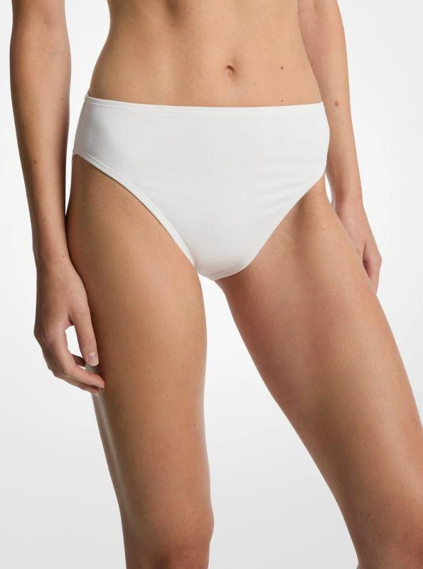 Michael Kors Stretch Nylon Bikini Bottom 1