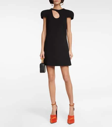 Versace Aevitas Pointy satin platform pumps 2