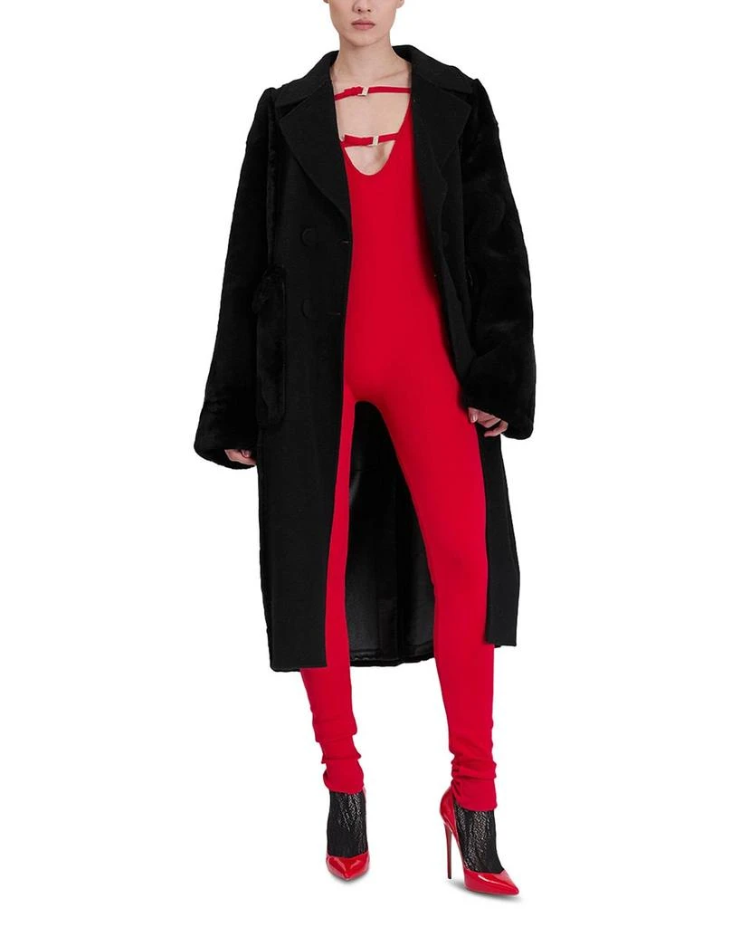 Nicole Benisti Lauren Shearling Coat 1
