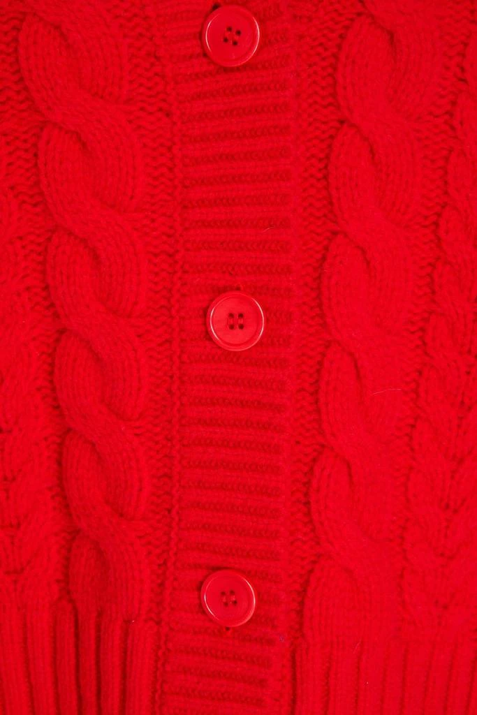 Chinti & Parker Aran cable-knit wool cardigan 4