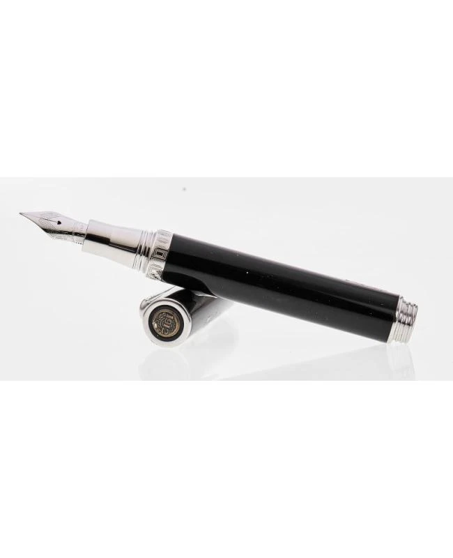 Montegrappa Montegrappa Espressione Black Resin Fountain Pen ISNPC3AC-PO 1