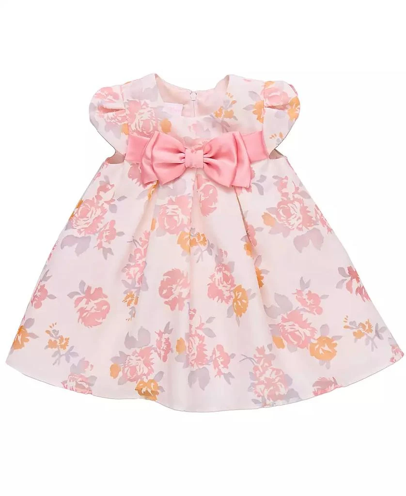 Bonnie Baby Baby Girls Floral Trapeze Party Dress 1