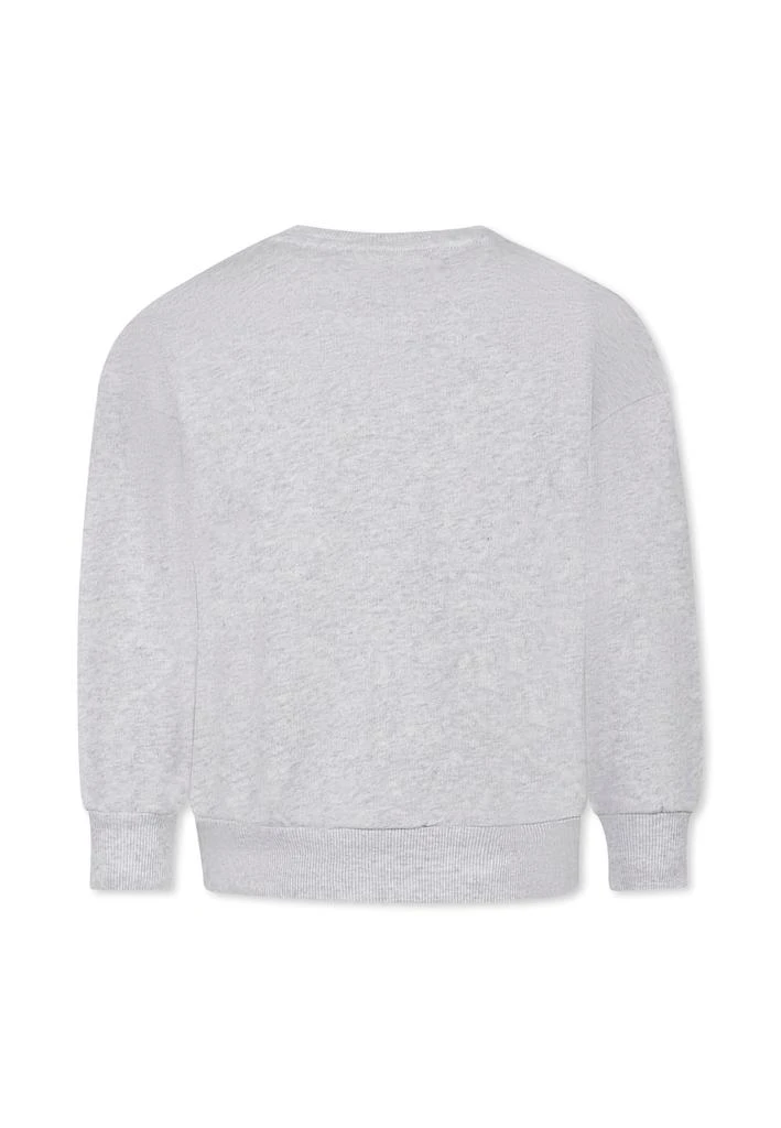 Mini Rodini Grey Sweatshirt For Kids With Puffer Fish 2